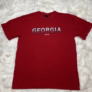 JanSport University Of Georgia College Dad T-Shirt Men's Large Cotton School